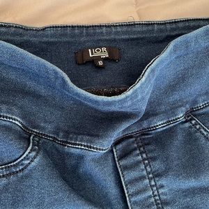 Lior Pull On Jeggings Jeans Skinny 10